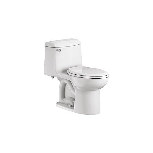American Standard 2034314.020 Champion 4 One-Piece Toilet with Seat Elongated Chair Height, White