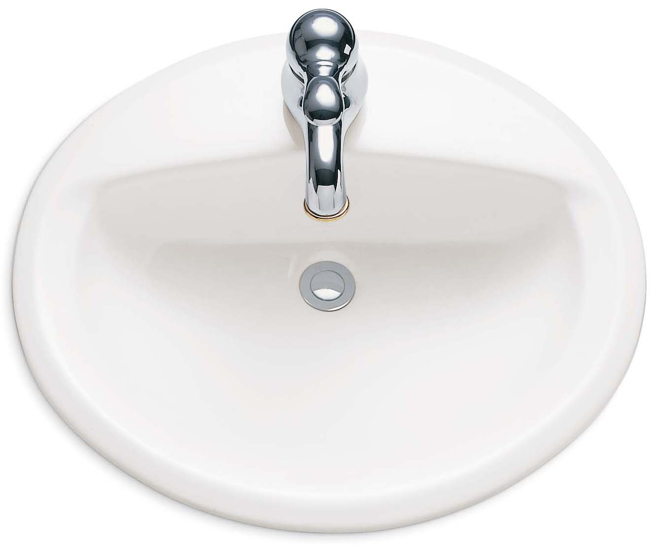American Standard Aqualyn Oval Drop-In Bathroom Sink