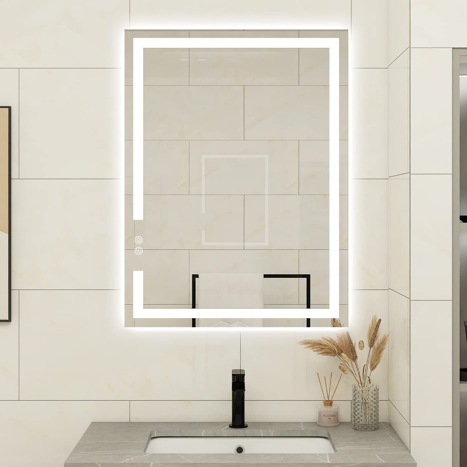 BuLife LED Bathroom Vanity Mirror