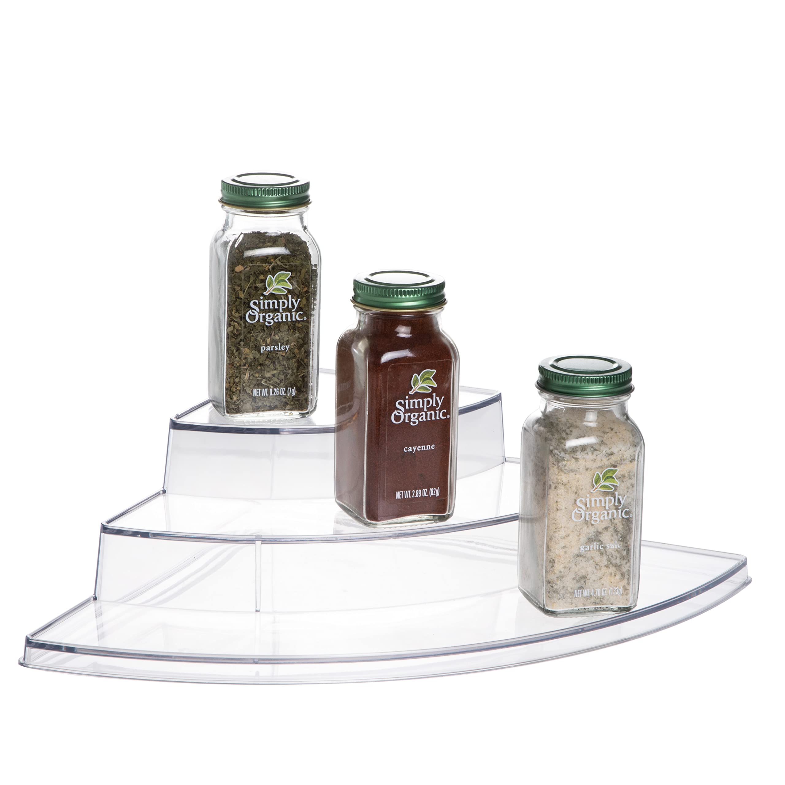 SIMPLEMADE Corner Clear Spice Rack
