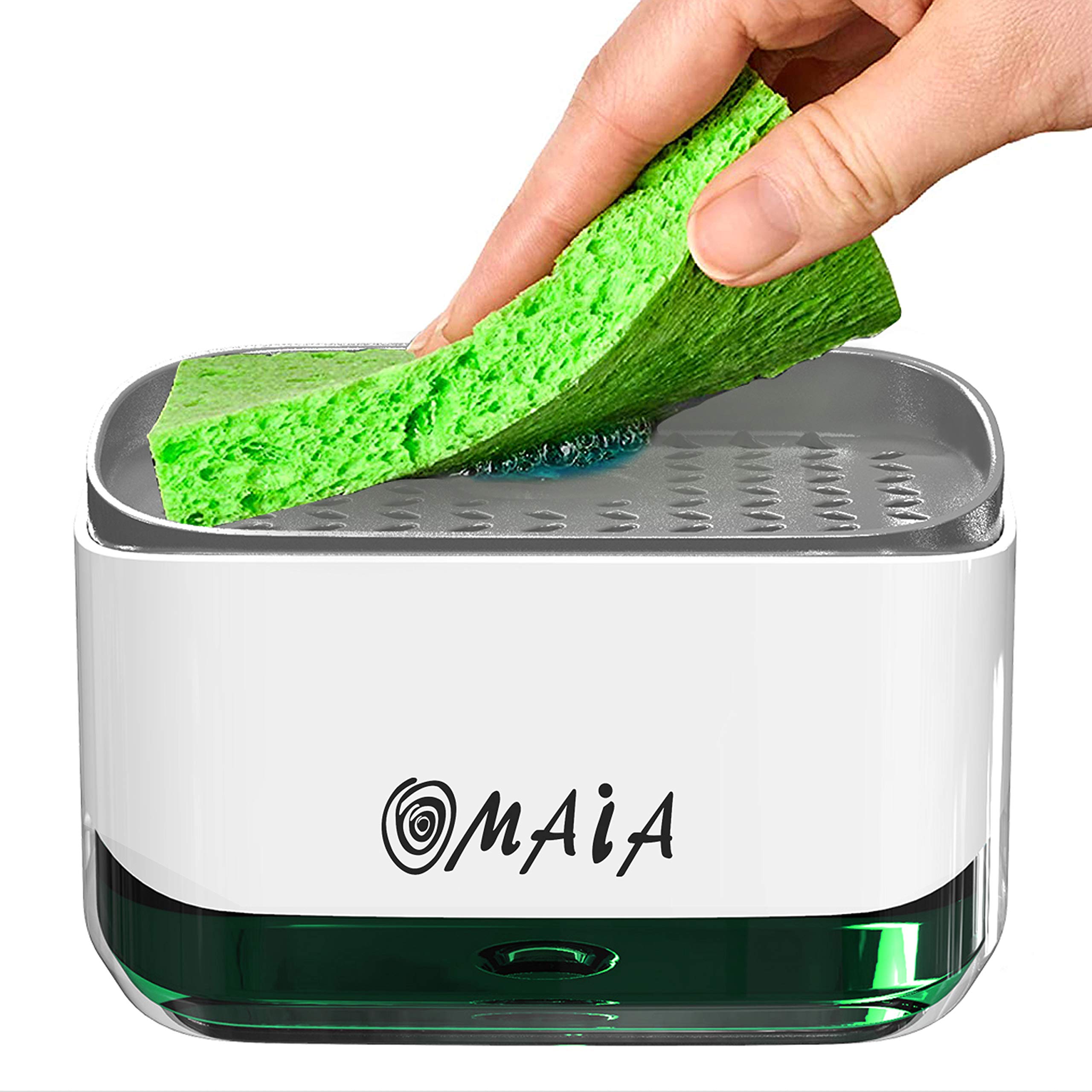 OMAIA Soap Dispenser with Sponge Holder
