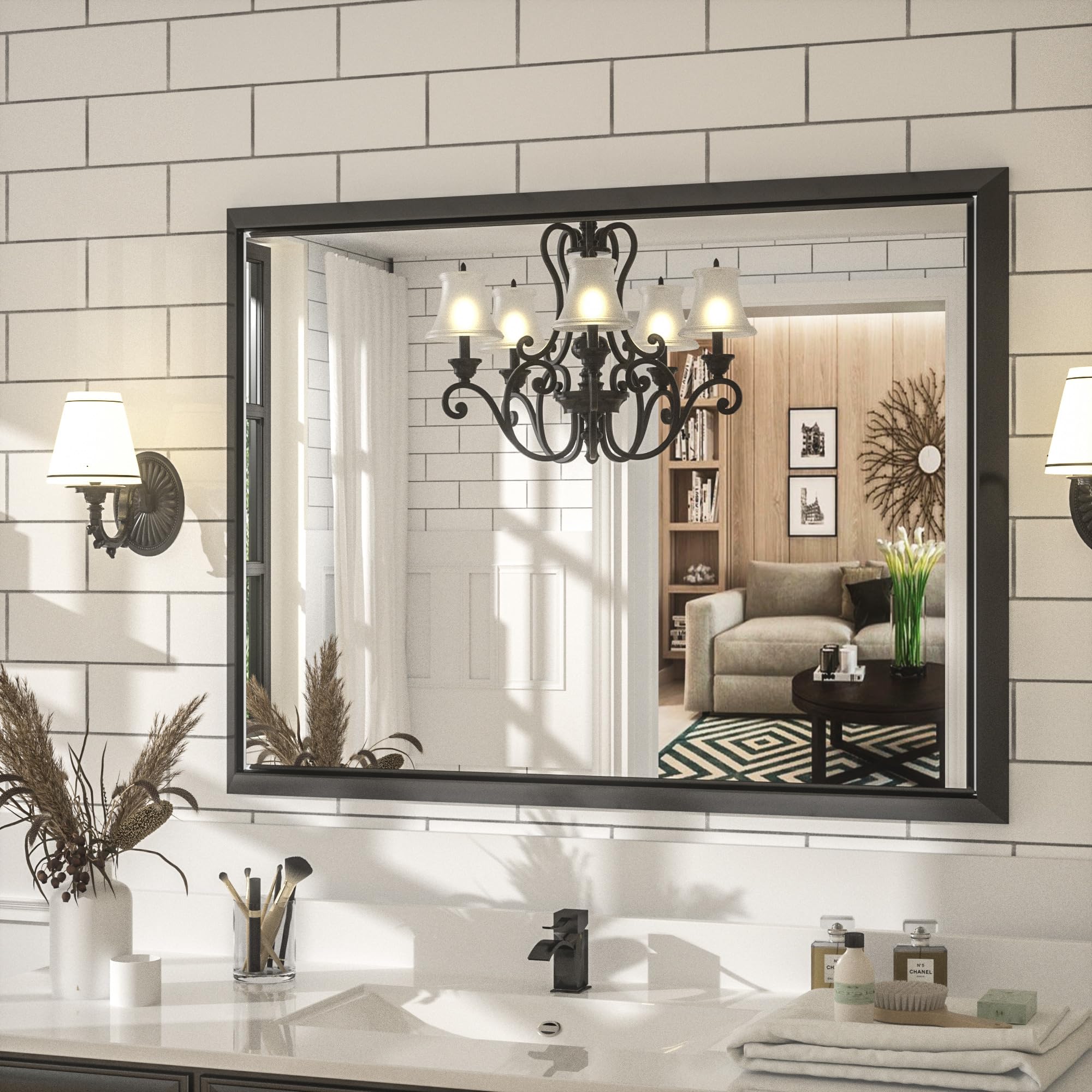 Wansi Shine Bathroom Vanity Mirror