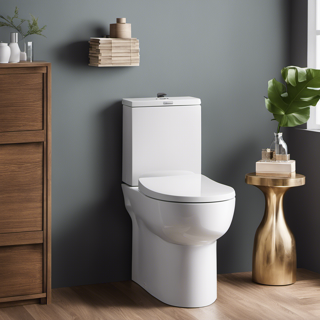 An image showcasing a variety of toilets with different rough-in measurements, powerful flushing mechanisms, varying water consumption rates, and diverse designs, highlighting the importance of these factors when choosing the perfect toilet