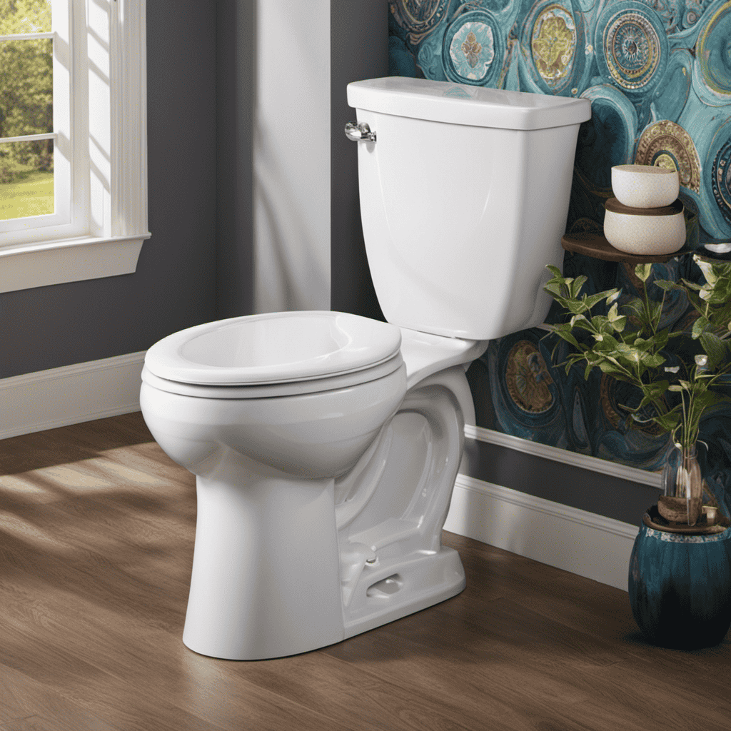 An image showcasing a vibrant spectrum of Eljer toilet seats, boasting a multitude of rich hues and patterns, designed specifically for both standard and elongated bowls