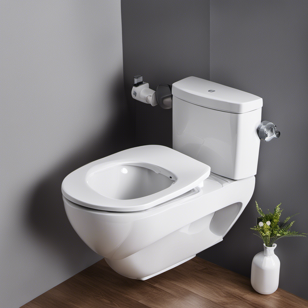 An image showcasing a person effortlessly installing a bidet seat step-by-step