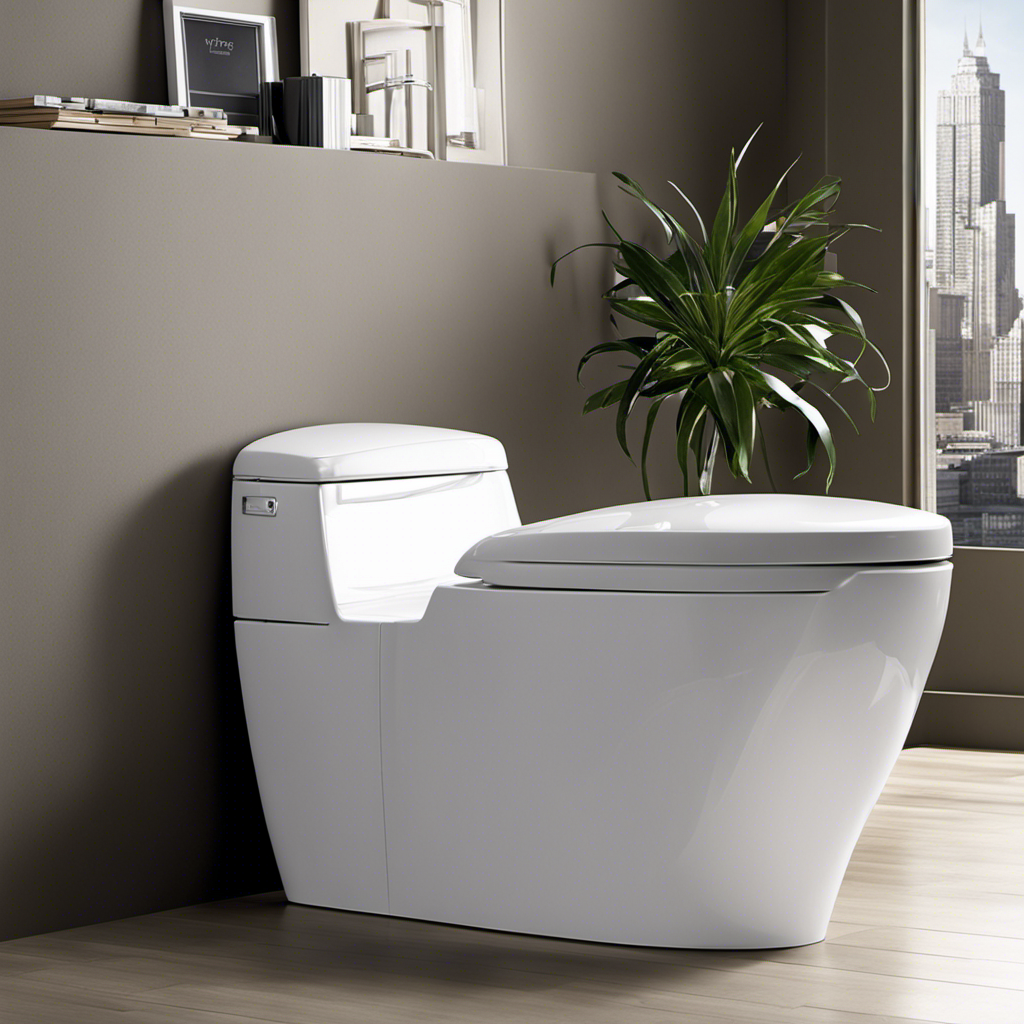 An image showcasing the sleek and modern design of the TOTO Supreme II Toilet