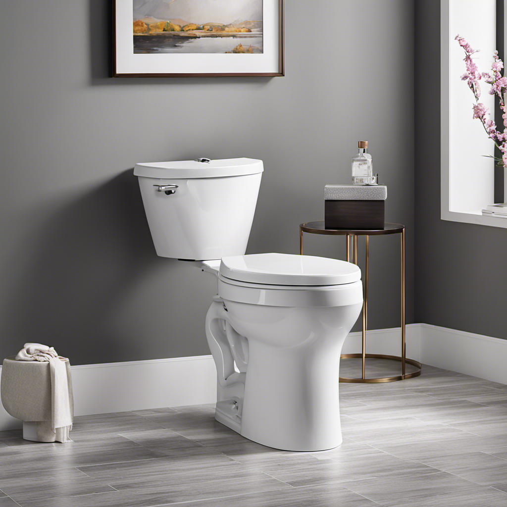 An image showcasing a high-efficiency Vormax flush toilet, designed with ADA compliance in mind
