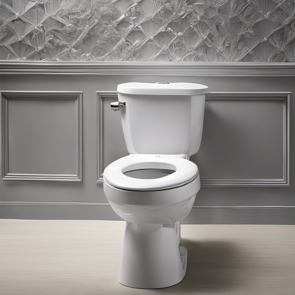 An image showcasing the intricate workings of a toilet, revealing its internal mechanisms such as the fill valve, flapper, flush handle, and trapway