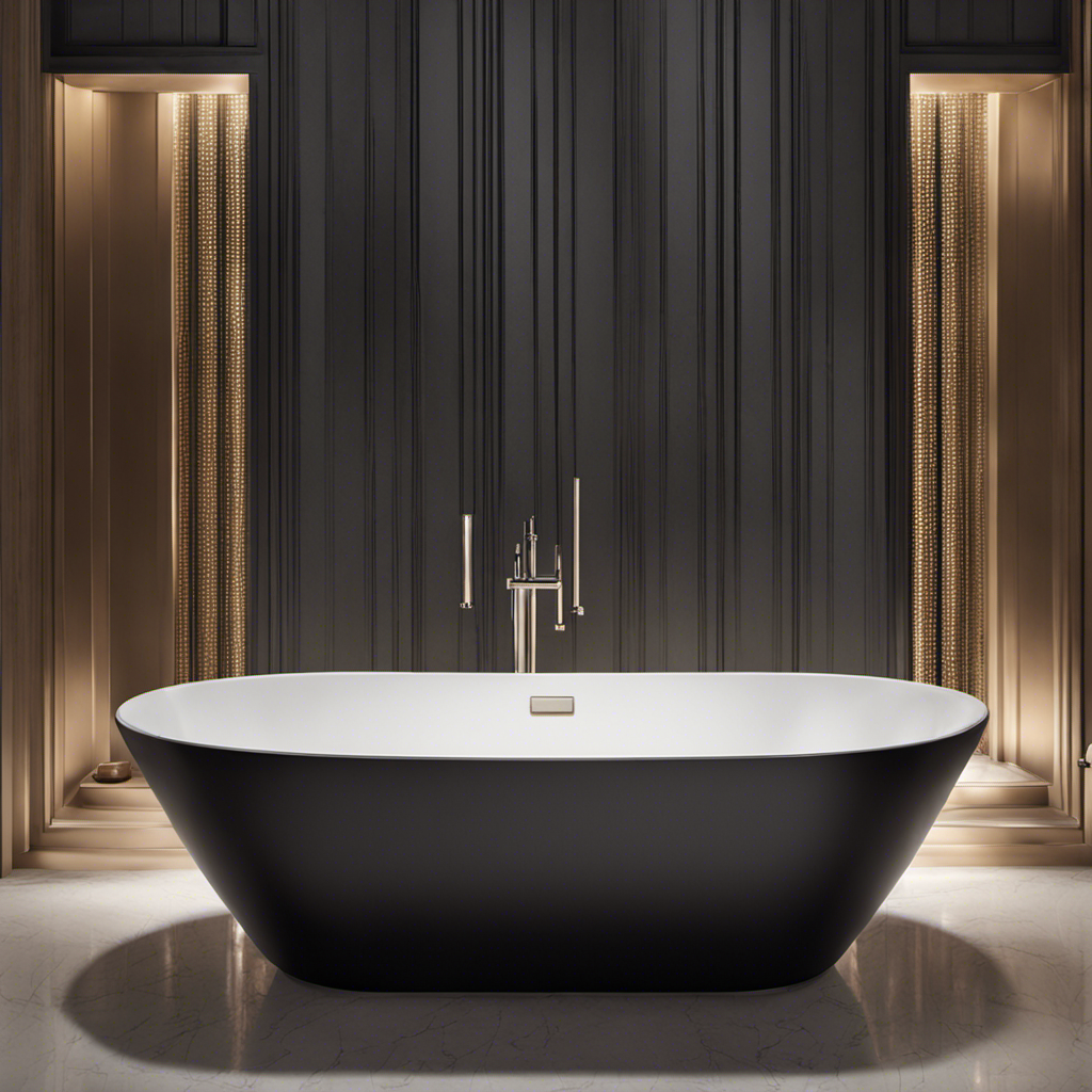 An image capturing the dimensions of a standard bathtub, showcasing its length, width, and depth