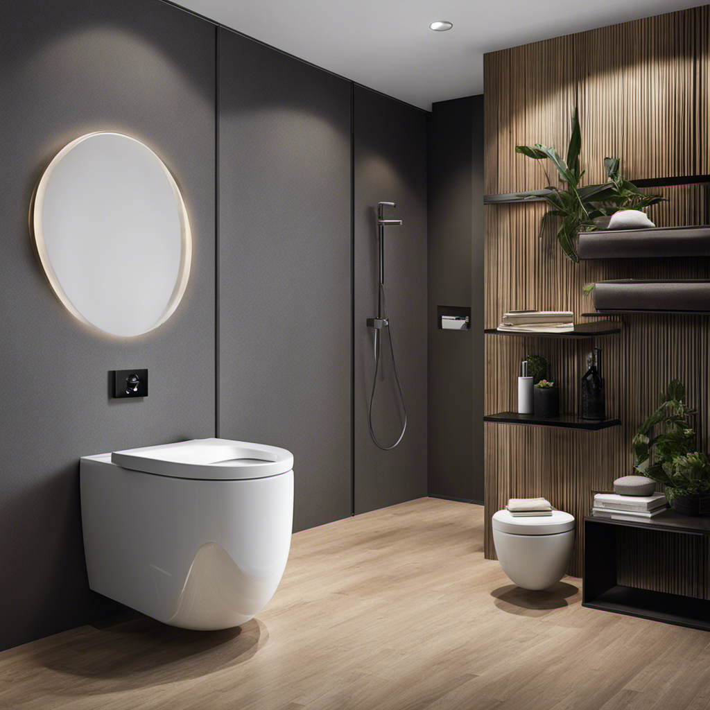 An image that showcases the ideal dimensions for a toilet space, highlighting the necessary clearances and measurements