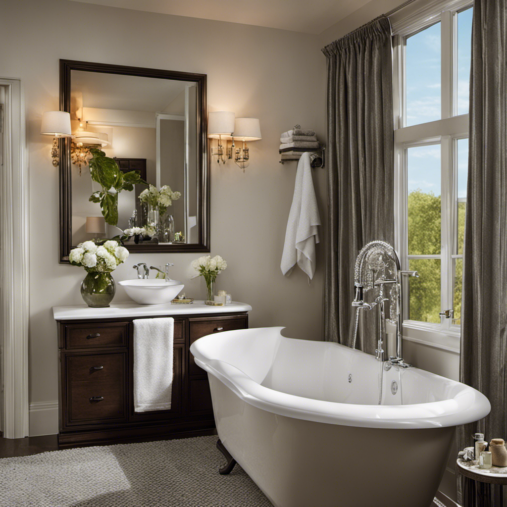 An image capturing the transformation of a grimy bathtub into a sparkling oasis