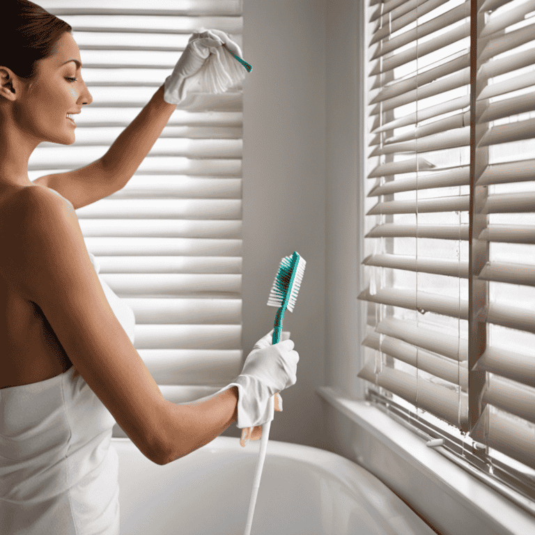 How to Clean Mini Blinds in the Bathtub Best Modern Toilet