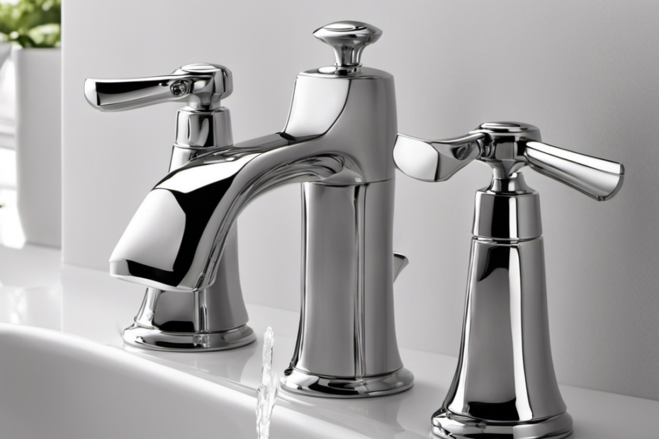 An image showcasing a close-up of a Delta bathtub faucet with a step-by-step visual guide on disassembling, cleaning, and reassembling the components, highlighting each part clearly for a comprehensive tutorial on fixing the faucet