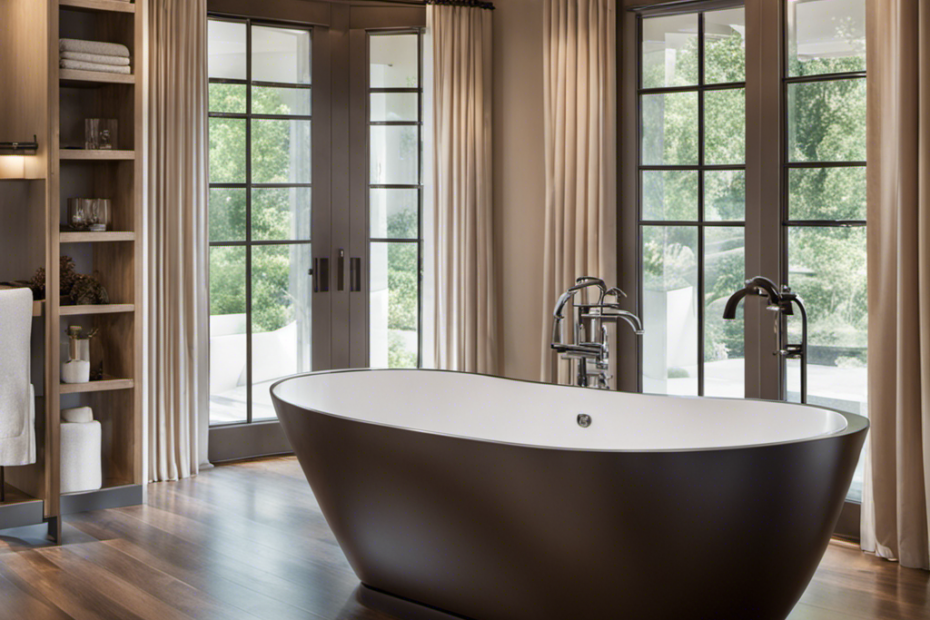An image capturing the step-by-step process of framing a bathtub: precise measurements, sturdy wooden beams forming the structure, carefully positioned studs, and a clear outline marking the desired placement