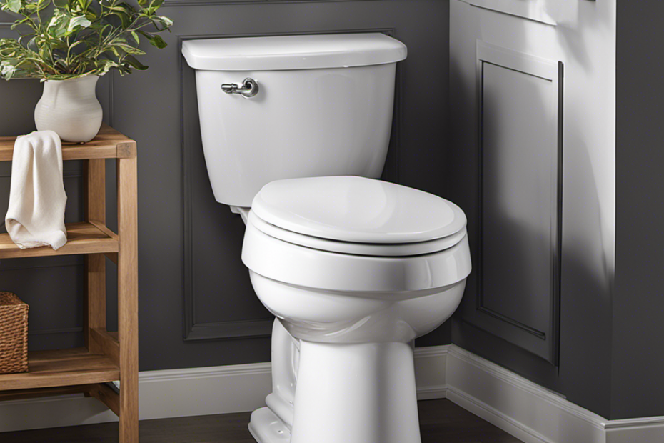 An image showcasing step-by-step instructions for installing an American Standard Toilet, including visuals of tools required, removing the old toilet, placing the new one, connecting water supply, and tightening bolts securely