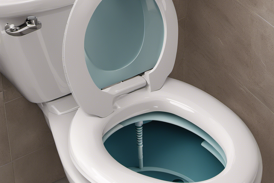 An image showcasing step-by-step instructions for installing a toilet drain
