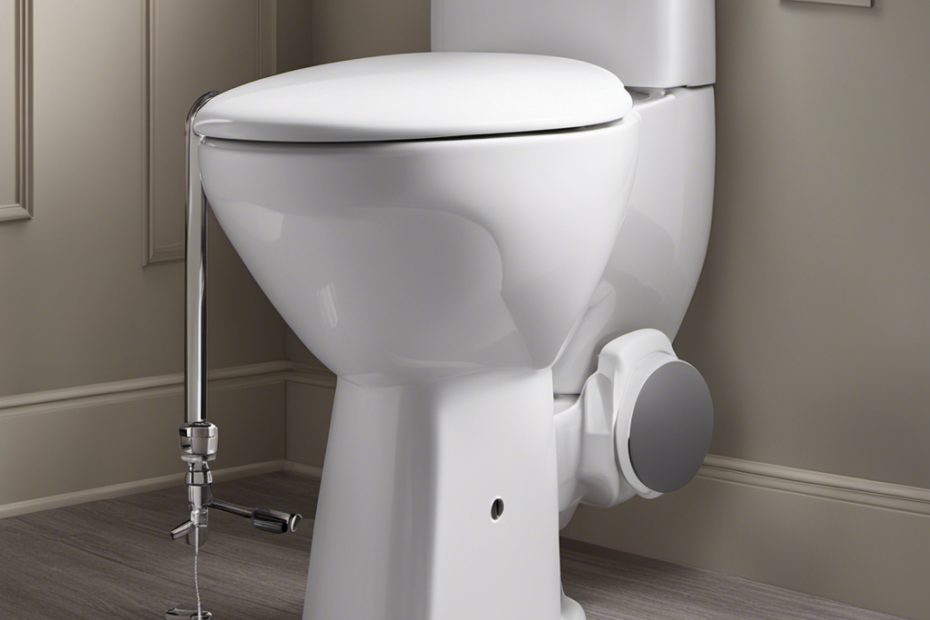 An image showcasing the step-by-step process of installing a toilet flapper