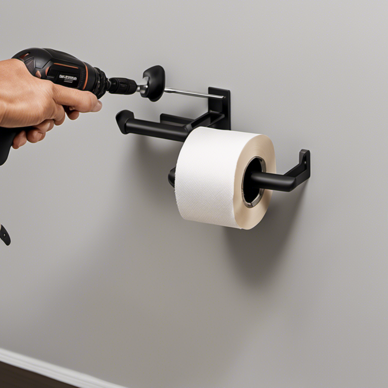 How to Install a Toilet Paper Holder Best Modern Toilet