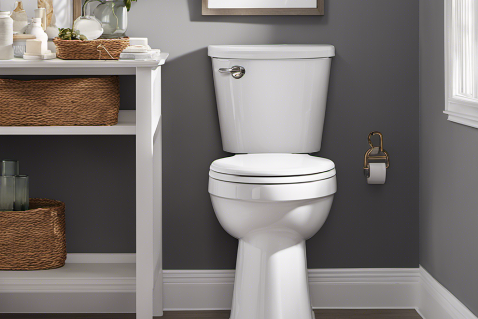 An image showcasing a step-by-step visual guide to installing an American Standard Toilet