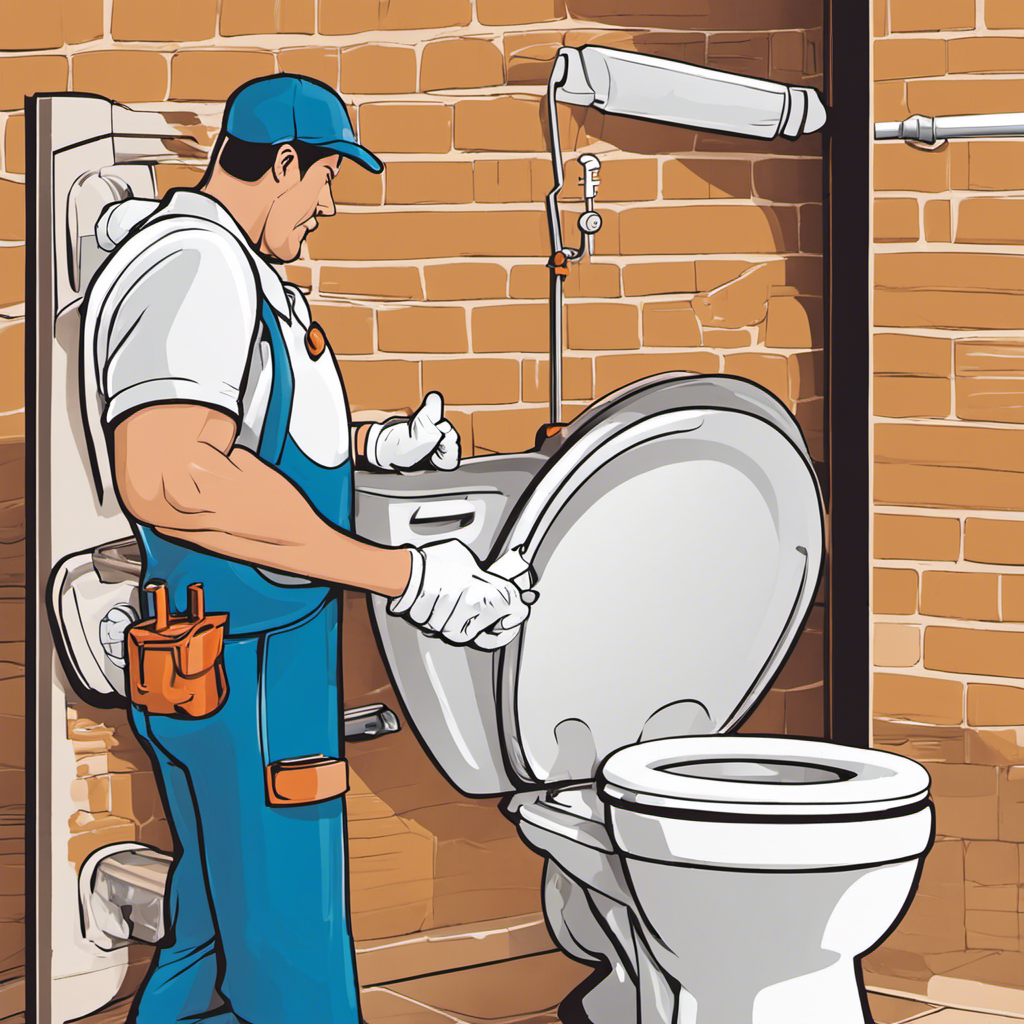 An image showcasing a step-by-step guide on preventing toilet clogs