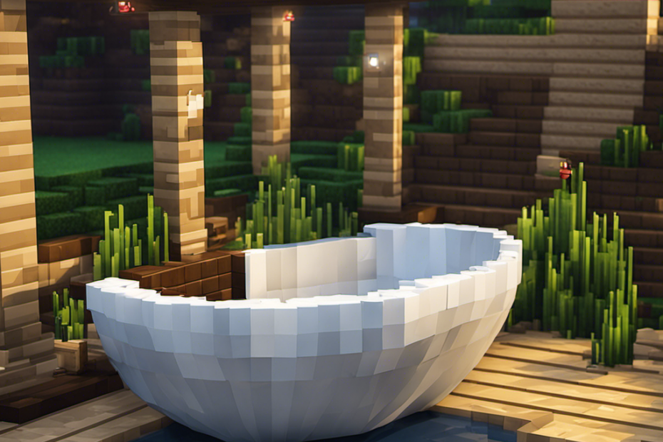 How to Make a Bathtub in Minecraft Best Modern Toilet