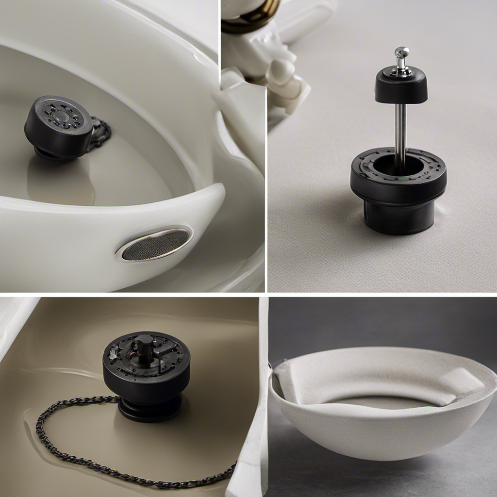 An image showcasing a step-by-step guide on crafting a bathtub plug