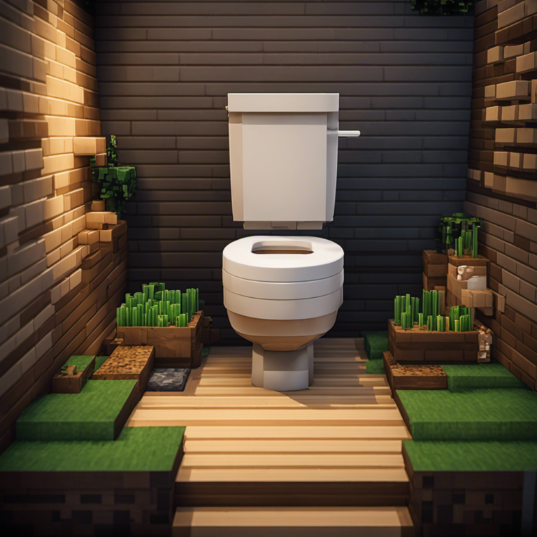 How to Make a Toilet in Minecraft Best Modern Toilet