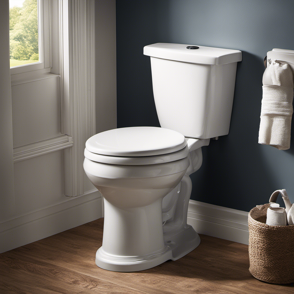 An image showcasing a step-by-step guide to unclogging a toilet