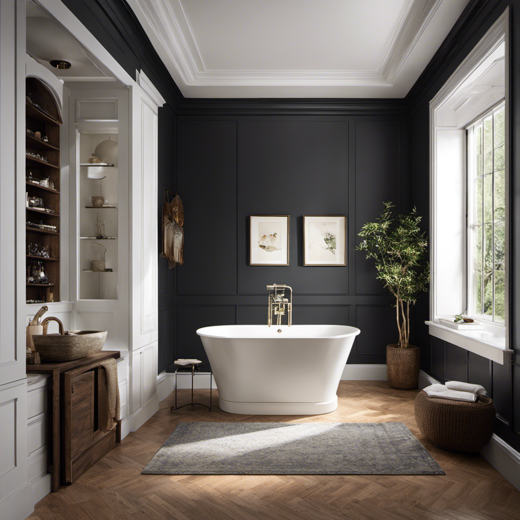 An image showcasing a variety of bathtubs in different shapes, sizes, and materials