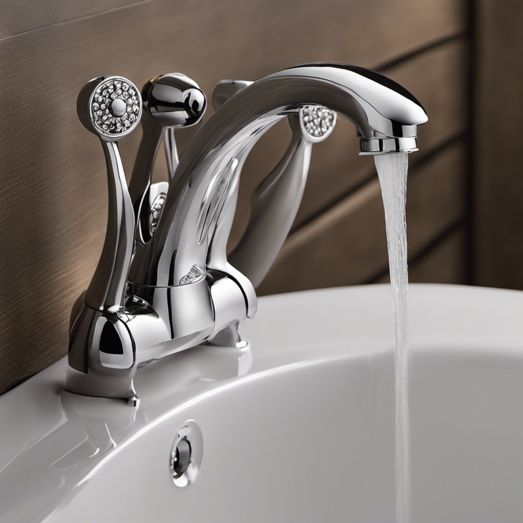 An image showcasing a pair of hands equipped with pliers, gently gripping the round knob of a toe touch bathtub drain stopper