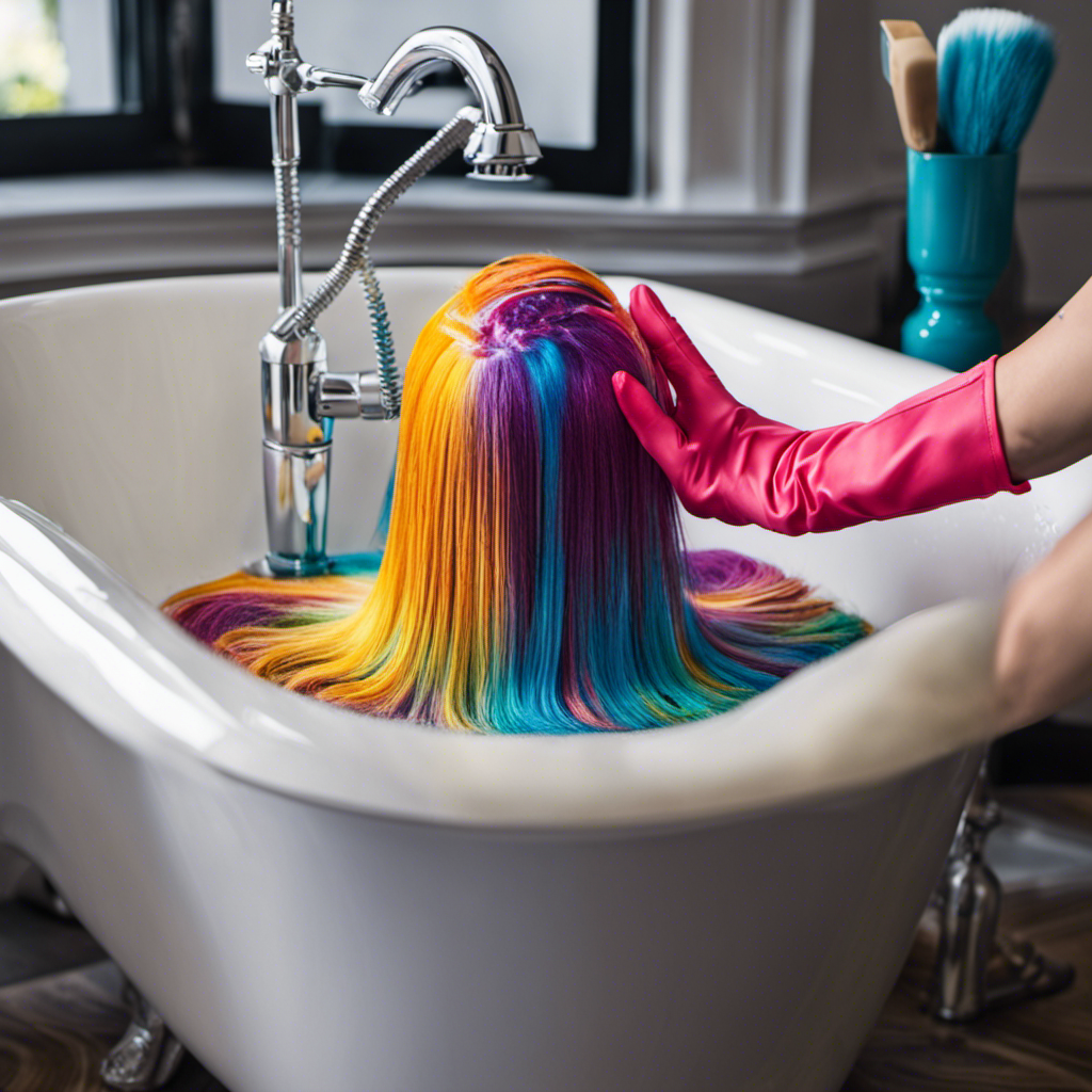 How to Remove Hair Dye From Bathtub Best Modern Toilet