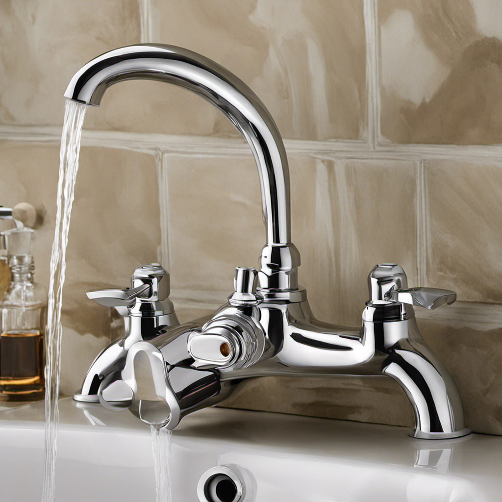 An image of a step-by-step guide to replacing a bathtub faucet valve