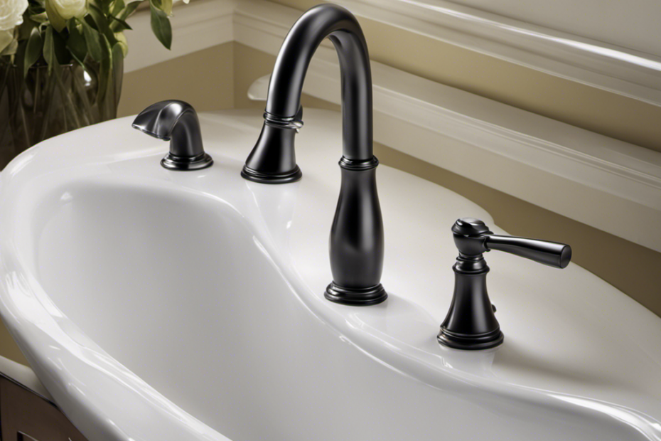 An image showcasing a step-by-step guide to replacing a Delta bathtub faucet