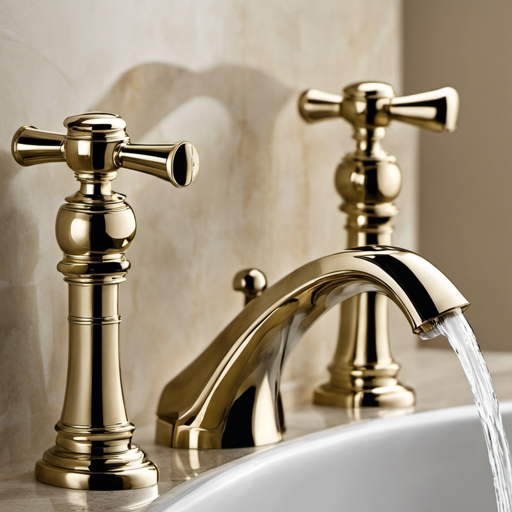 An image showcasing the step-by-step process of replacing a two-handle bathtub faucet with a single handle