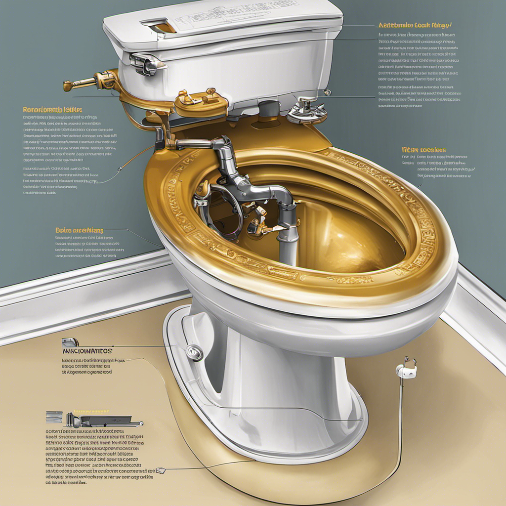 An image depicting a step-by-step guide on removing a toilet and old wax ring