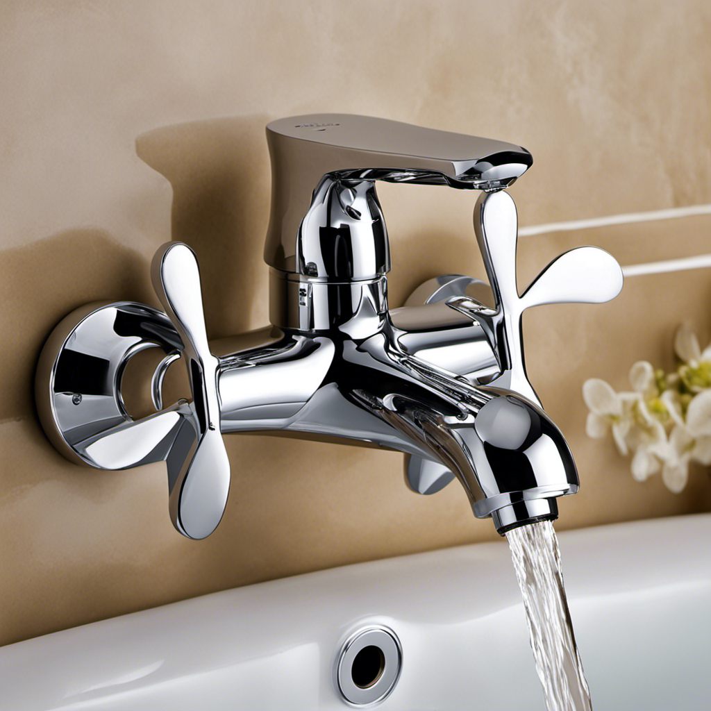 An image showcasing a step-by-step guide on replacing a bathtub faucet valve