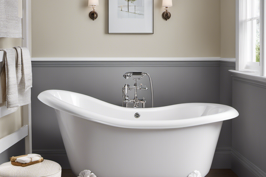 An image showcasing a step-by-step guide on replacing a bathtub's overflow plate
