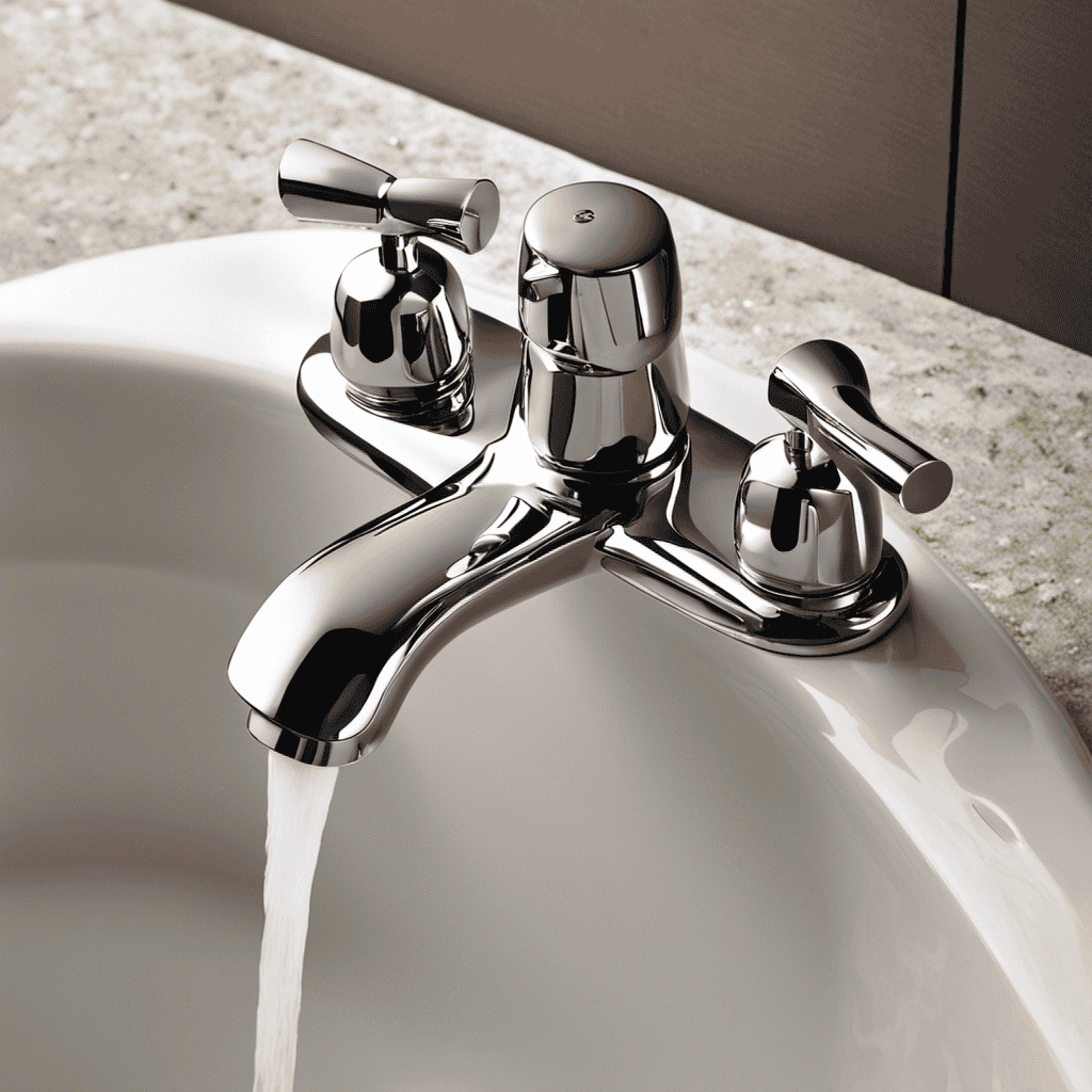 An image showcasing a step-by-step tutorial on replacing a bathtub spout with diverter