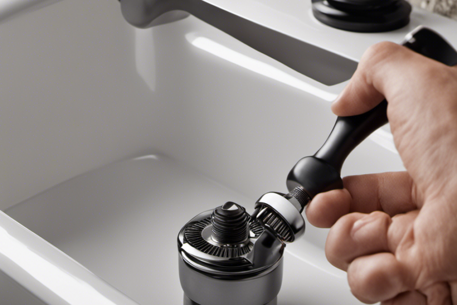 An image capturing a step-by-step guide on replacing a bathtub stopper