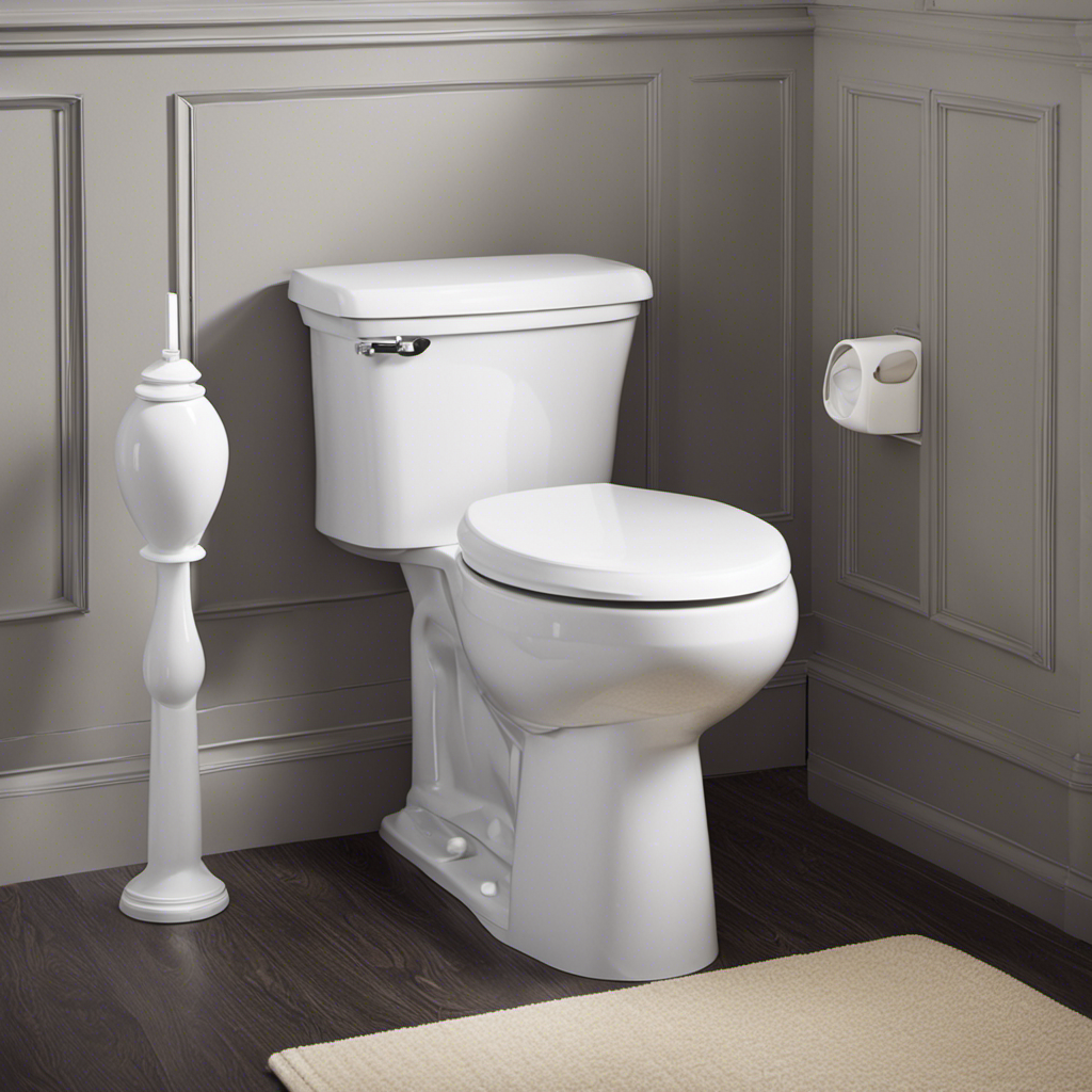 An image showcasing a step-by-step guide on winterizing a toilet