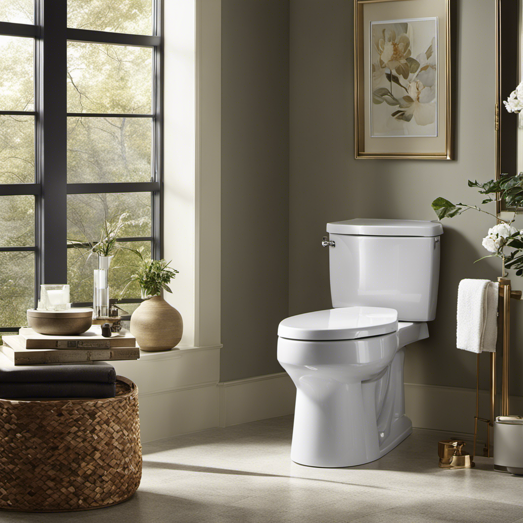 An image showcasing the Kohler San Raphael Toilet's minimalist elegance
