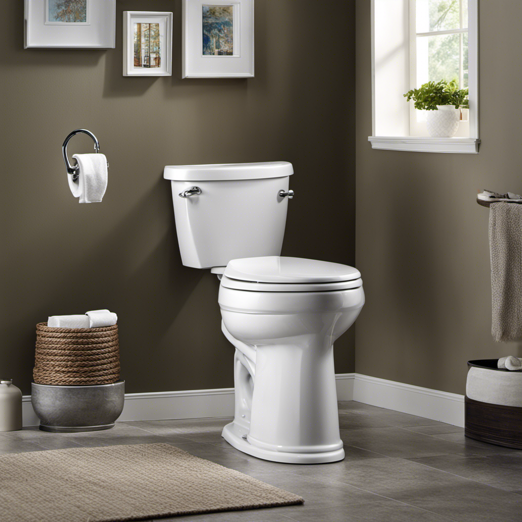 An image showcasing the sleek design of the American Standard Champion 4 Toilet