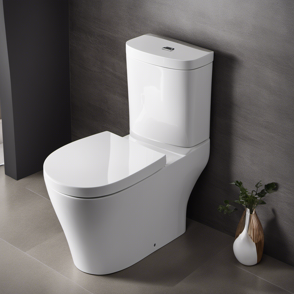 An image comparing one-piece and two-piece toilets: showcase a sleek, modern, and compact one-piece toilet with a seamless design, juxtaposed against a traditional two-piece toilet with separate tank and bowl, emphasizing their distinct features and aesthetics