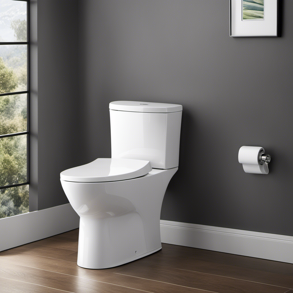 An image showcasing two sleek, modern toilets side by side: the TOTO Drake and Drake II