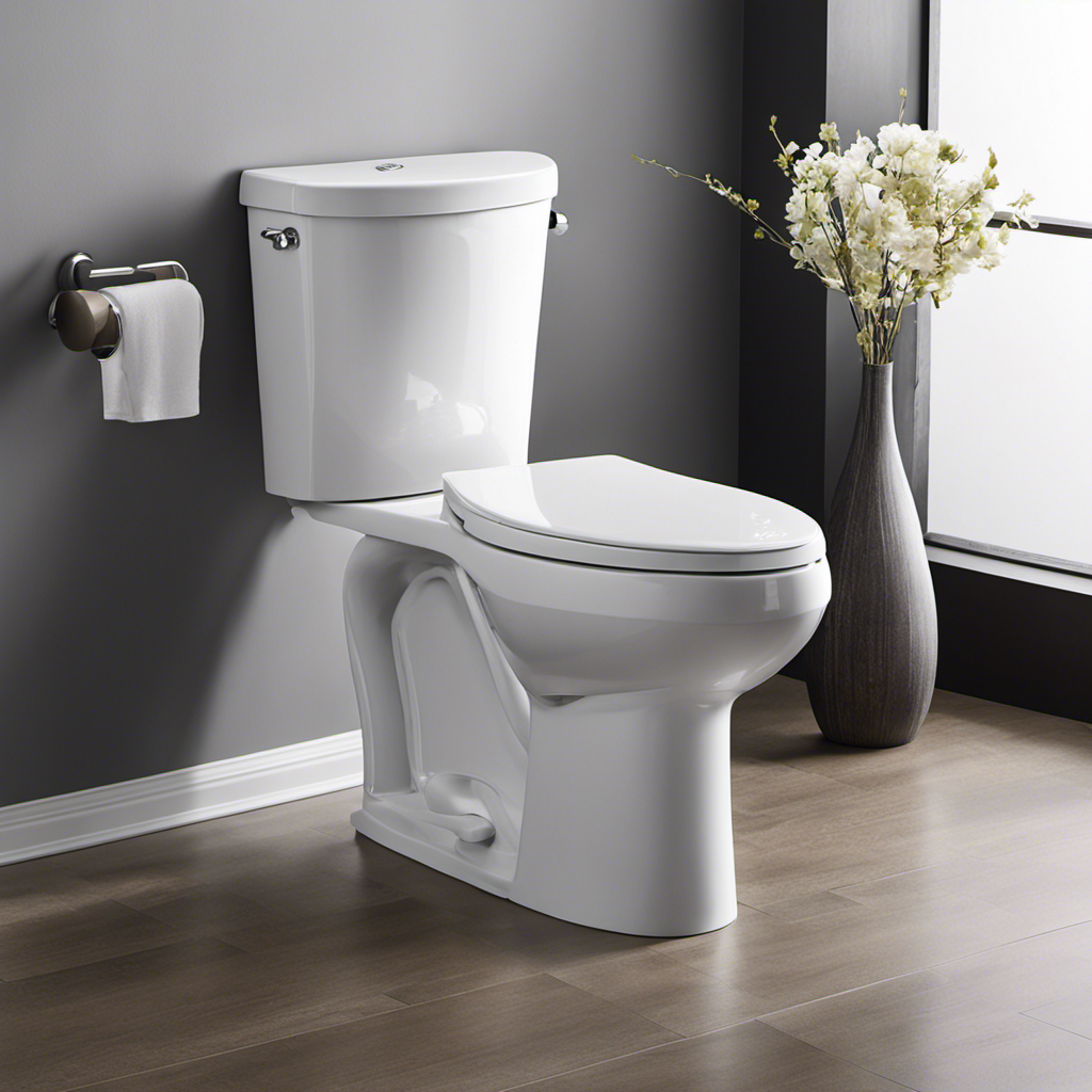 An image showcasing the TOTO Ultramax II Toilet's sleek and ergonomic design