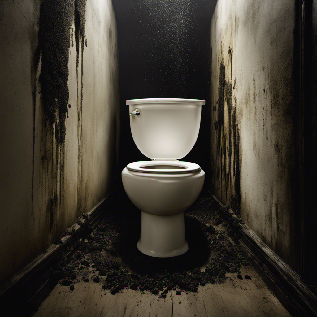 What Causes Black Stuff In Toilet Bowl