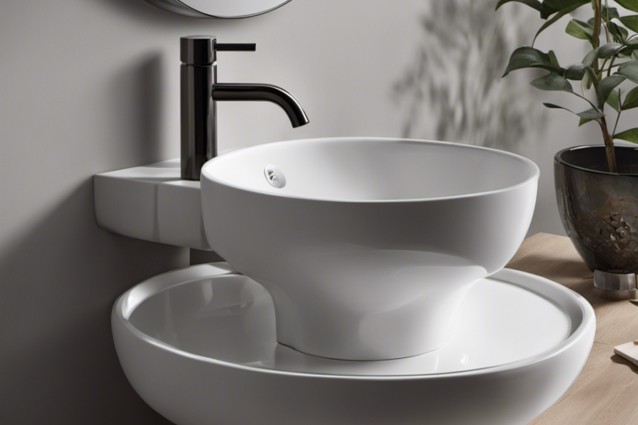 An image capturing the secret conversation between a sleek, porcelain sink and a humble toilet