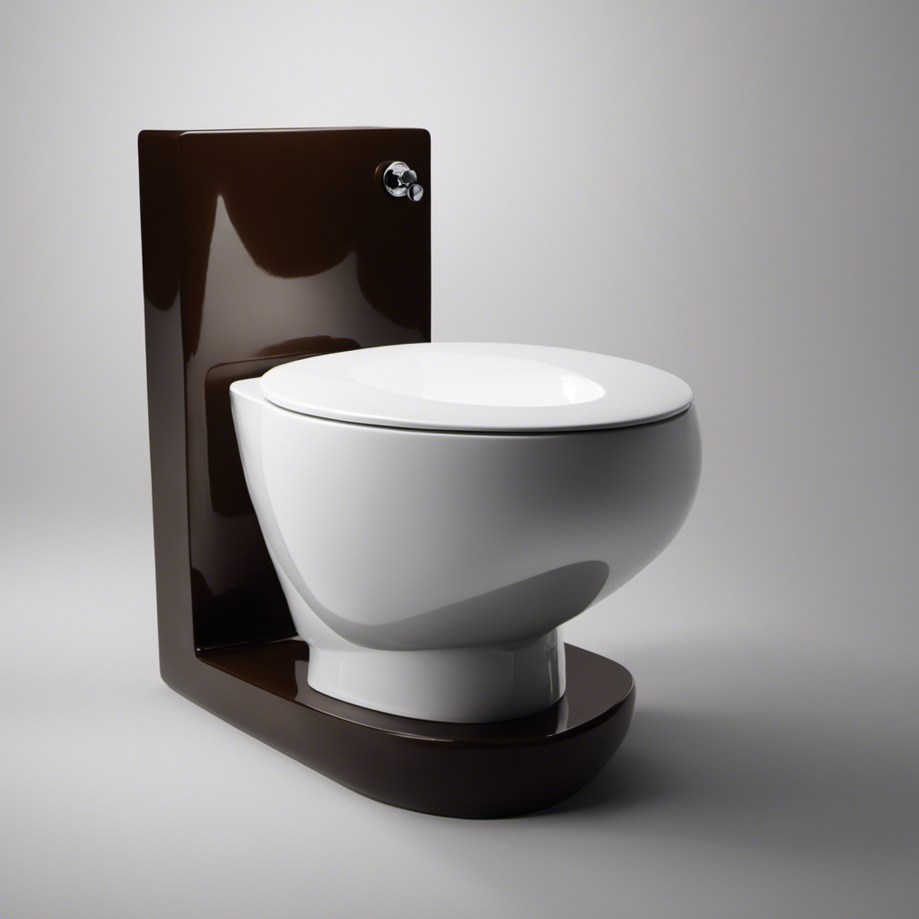 An image depicting a white porcelain toilet bowl filled with clear water