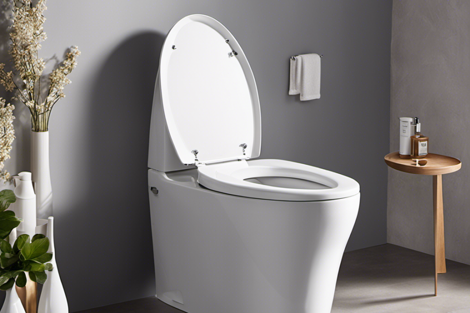 An image showcasing an elongated toilet seat, highlighting its distinct oval shape and elongated design