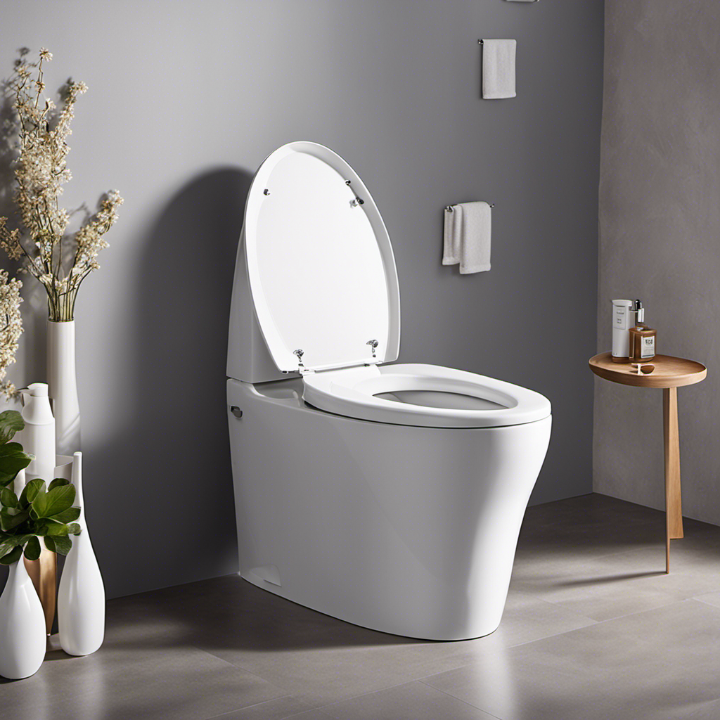 An image showcasing an elongated toilet seat, highlighting its distinct oval shape and elongated design